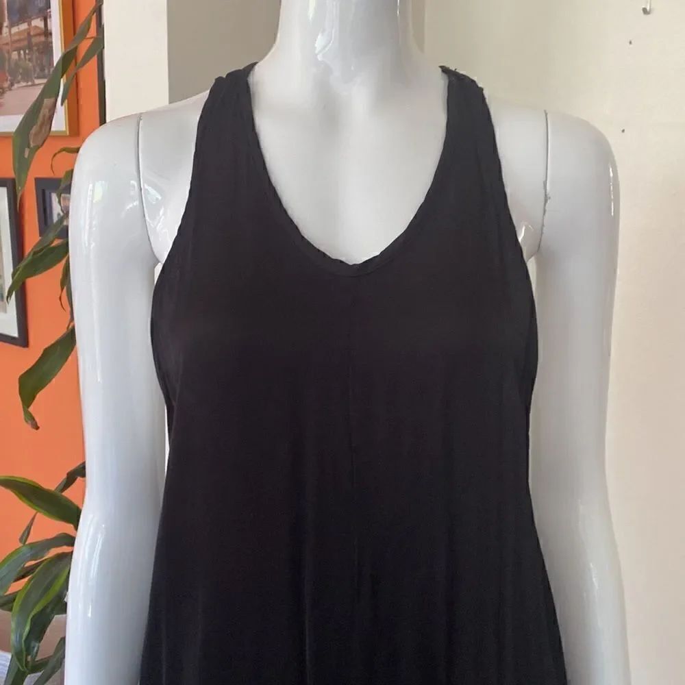 Starkx Black Raceback Mini Dress Size Medium - Picture 3 of 12